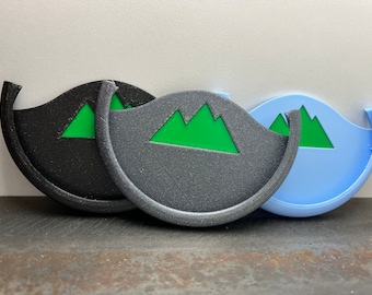 Holder for gas bottle caps advance