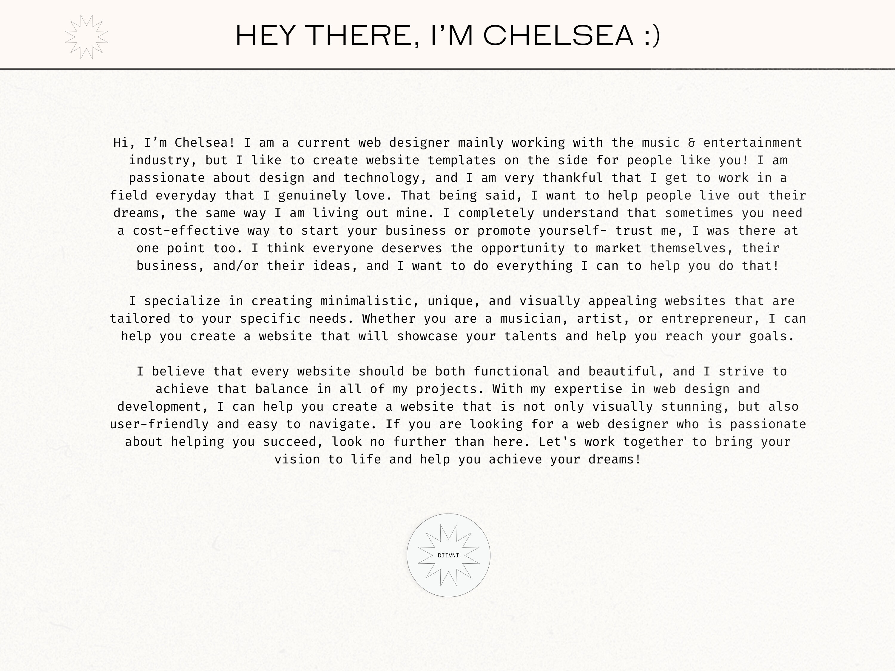 Squarespace Website Template for Small Business Owner, Photographer