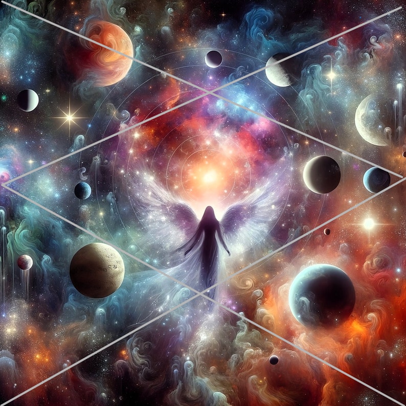 Angelic Galaxy Art, Galaxy Art, Abstract Art, Cosmos, Deep Space, Space ...