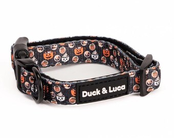 Adjustable Dog Collar - Retro Halloween