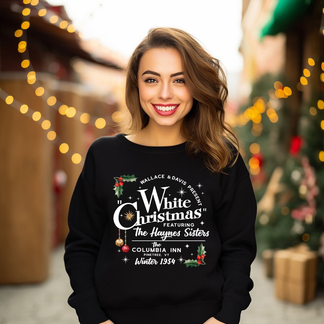 Vintage White Christmas Movie Shirt, Christmas White Movie 1954 Tee