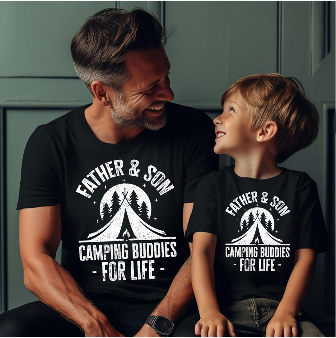 Father and Son Matching Tshirts, Fathers Day Shirt, Daddy and Baby — free download