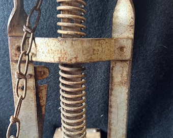 Vintage Victor Mole Trap: Rustic Cabin Decor, Animal Trap Co.