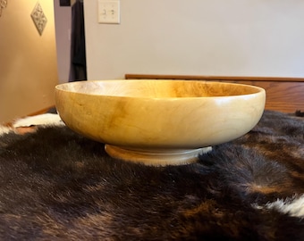 Handmade Wooden Bowl & Bowl/Plate