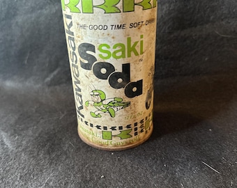 Very Rare Vintage Kawasaki Saki Soda!