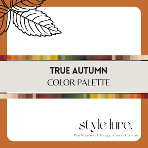 TRUE AUTUMN Color Palette
