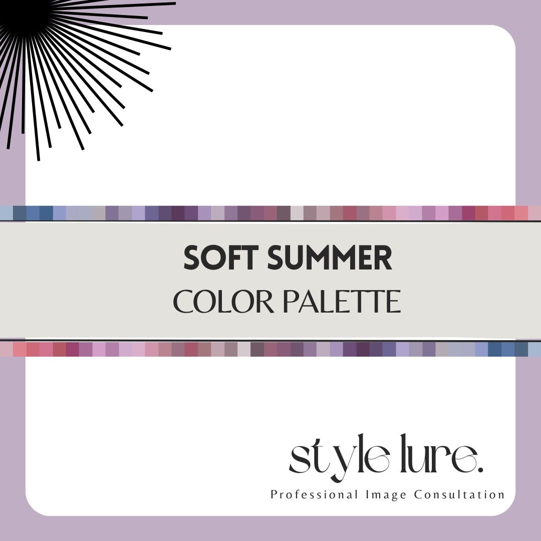 SOFT SUMMER Color Palette - Etsy