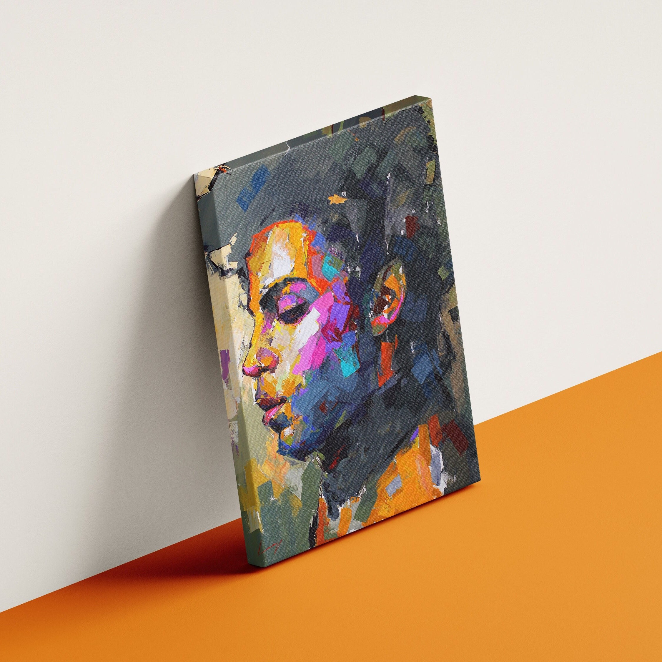 Prince Rogers Canvas Art, Painting Wall Art - Pop Culture Artwork, Portrait Wall Decor, Pop Art, Poster Print, Framed Decor, Ready to Hang
