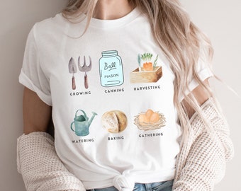 Homestead Shirt Homesteading Sourdough Homesteader Farm Life Shirt Homestead Shirt Women's Cute Homesteading Shirt Farm Shirt Homestead Era