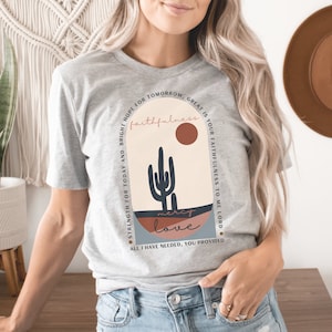 Cute christian tee shirt bible verse shirt scripture t-shirt faith apparel boho shirt faithfulness mercy love Jesus shirt faith based tshirt