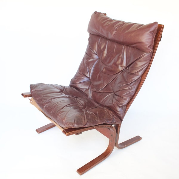 1960s MCM Siesta Lounge Chair by Ingmar Relling for Westnofa Furniture - Vintage Bauhaus Scandinavian Design, Perfect for Living RoomBedroom