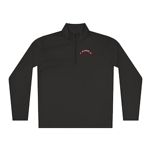 2/75 Ranger Battalion, 75th Ranger Regiment Scroll (RLTW, Sua Sponte) Unisex Quarter-Zip Pullover
