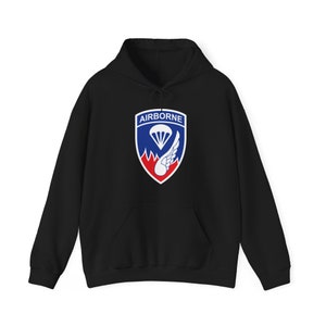 187th Airborne Infantry Regiment (Rakkasans) - Sweat-shirt à capuche unisexe Heavy Blend