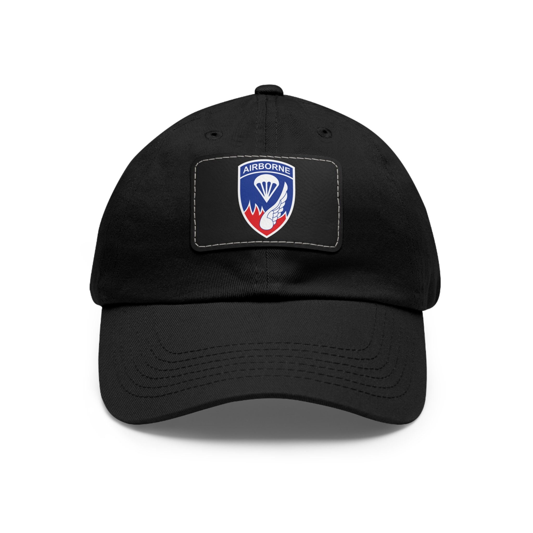 187th Airborne Infantry Regiment (rakkasans) Dad Hat With Leather