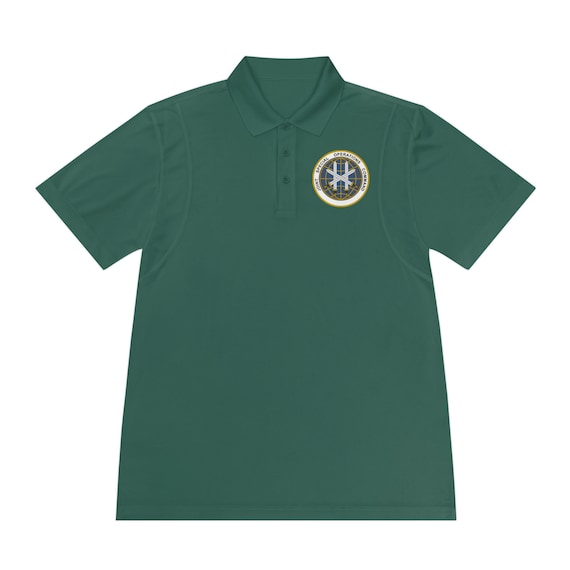 ◆ ◆ South Blue Black Logo Open Collar Polo Shor black-carolina-panthers-
