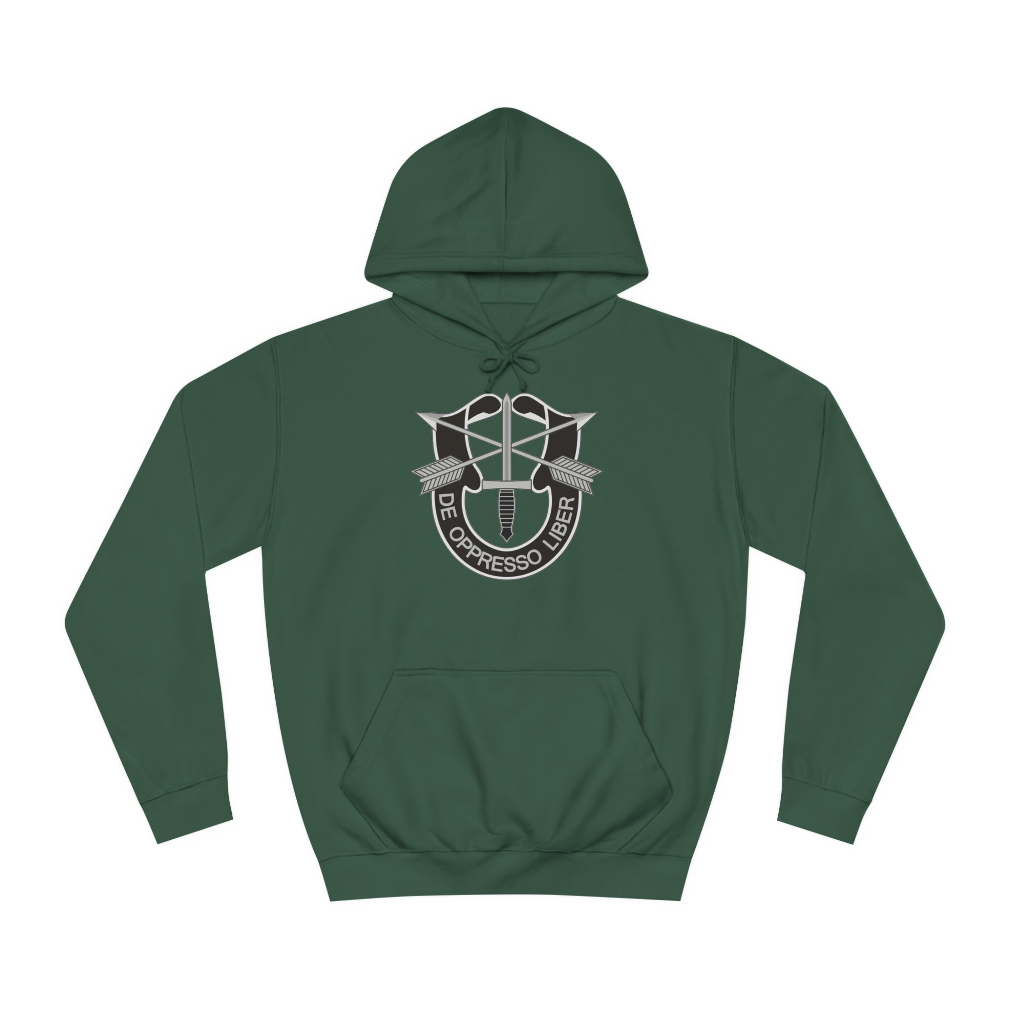 US Army Special Forces Green Berets Di Oppresso Liber Crest Unisex