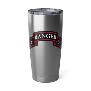 2/75 Batallón de Guardabosques, 75.o Regimiento de Guardabosques Pergamino (RLTW, Sua Sponte) Vaso de café Vagabond de 20 oz *Envío gratis*
