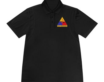 1st Armored Division "Old Ironsides" Men's Sport Polo Shirt