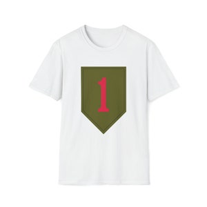1st Infantry Division "The Big Red One" - Unisex Softstyle T-Shirt