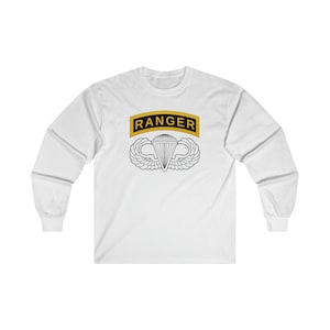 Airborne Ranger Ultra Cotton Long Sleeve Tee