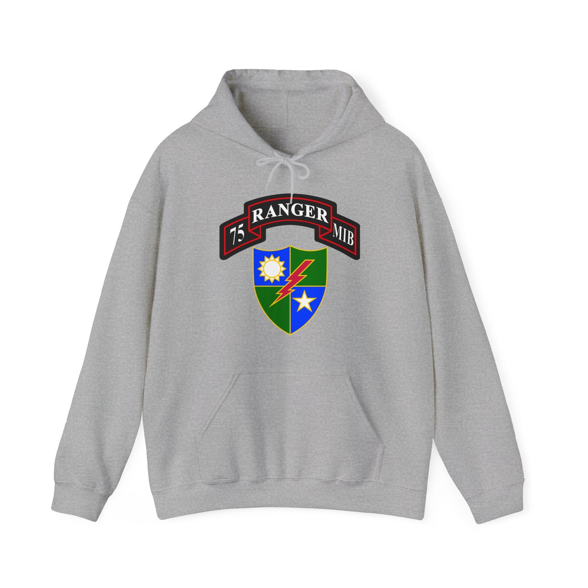 75th Rmib 75th Ranger RMIB Scroll Hoodie: Military Intelligence Battalion ...