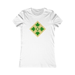 Army 4th Infantry Division 4ID - Women&#39;s Favorite Tee