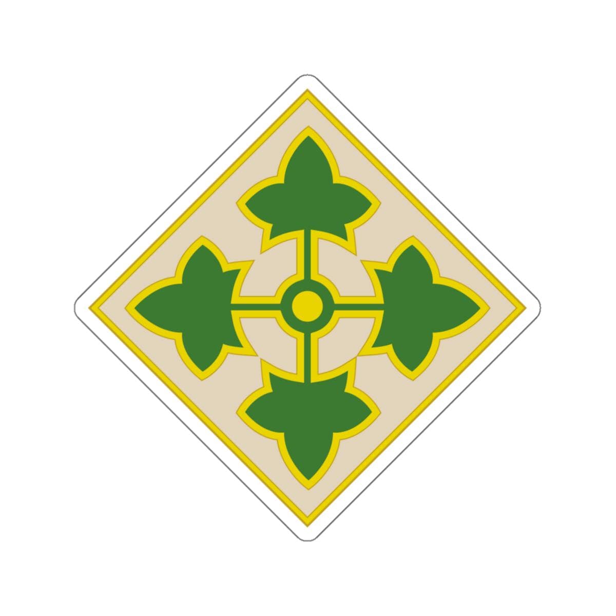 US 4th Infantry Division 4ID Die-cut Stickers - Etsy
