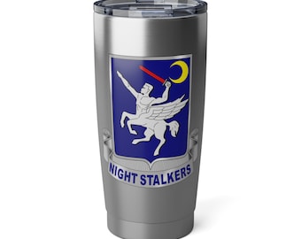 160th SOAR Night Stalkers 20oz Stainless Steel Tumbler