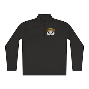 Airborne Ranger - Unisex Quarter-Zip Pullover
