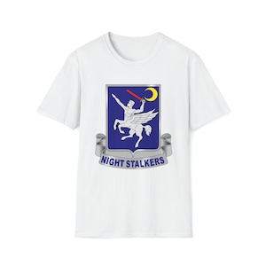 160th SOAR Special Operations Aviation Regiment Night Stalkers - Unisex Softstyle T-Shirt
