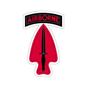 US Special Operations Command (USASOC) Die-Cut Stickers