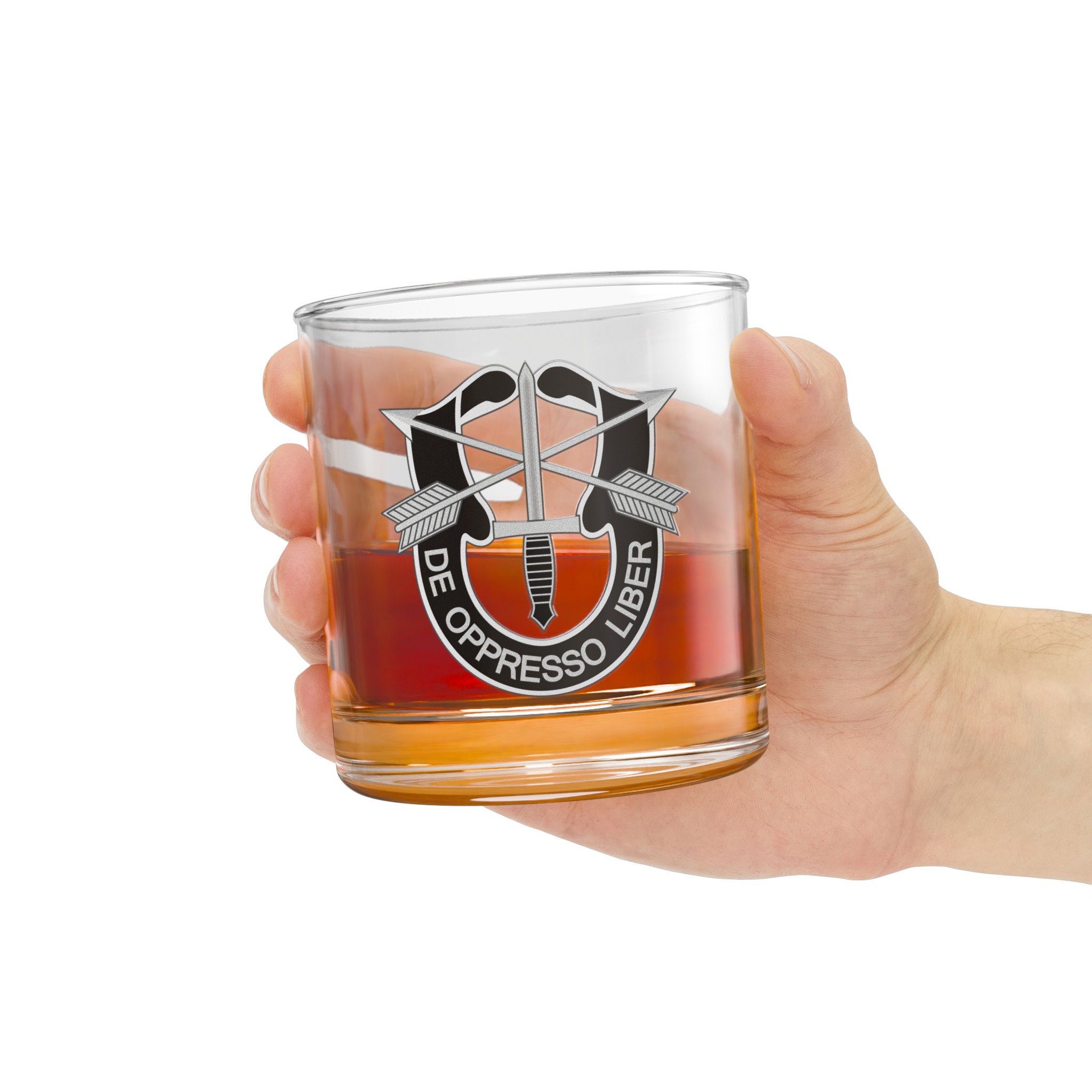 アメリカ陸軍特殊部隊グリーンベレーの紋章「De Oppresso Liber