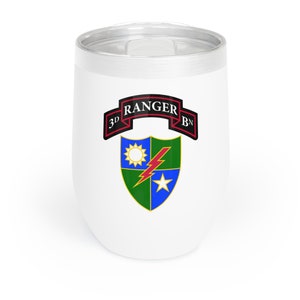 Vaso Para Vino 3/75 3.er Batallón de Guardabosques, 75.o Regimiento de Guardabosques