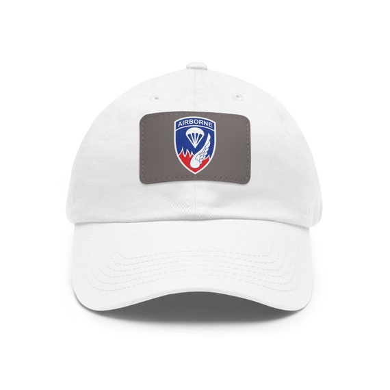【as\"on】PATCH BALL CAP 187th Infantry Division 'Rakkasans' with Patch Ball Cap