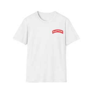 Sapper Tab Combat Engineer - Uniseks softstyle-T-shirt