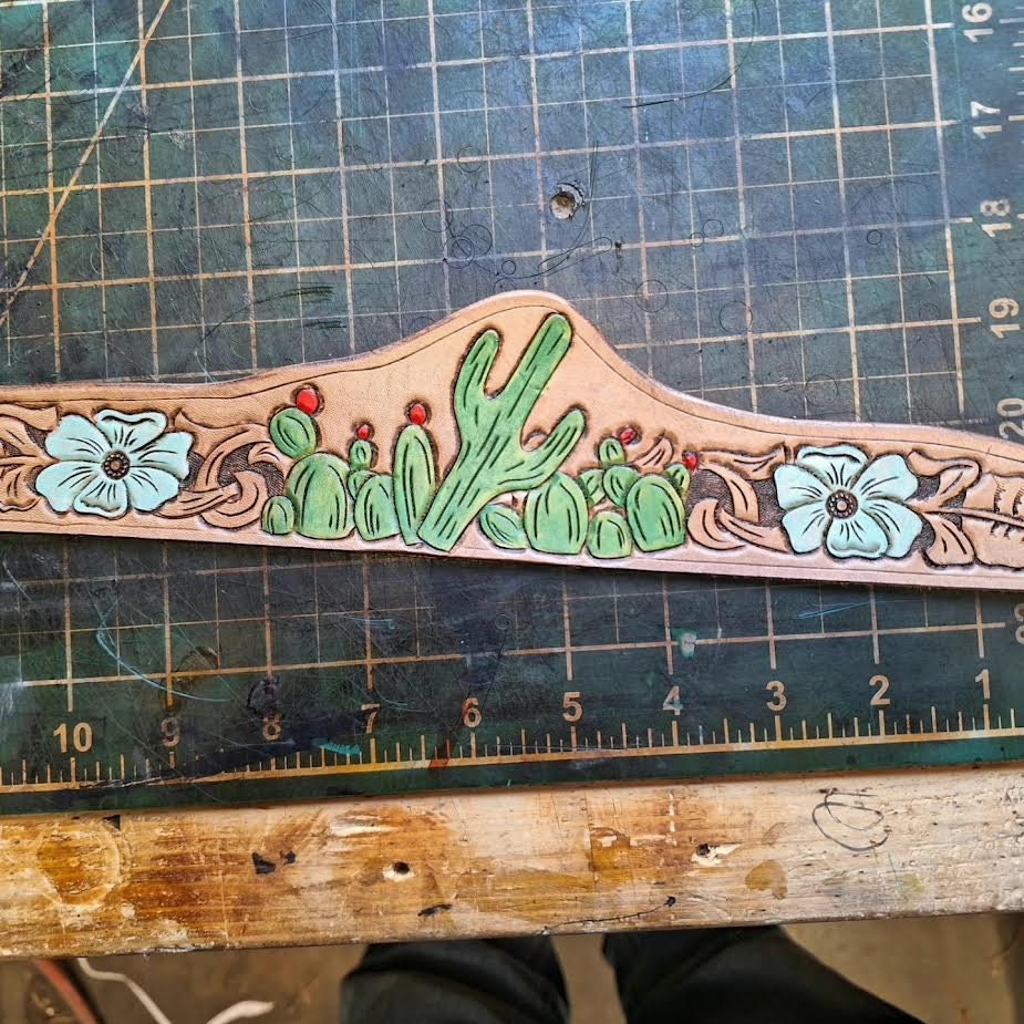 Cactus/floral Hat Band Template - Etsy