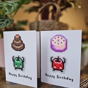 Stardew Valley Junimo Kuchen Geburtstagskarte