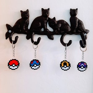 Pokéball / Great Ball / Ultra Ball / Master Ball Keychain