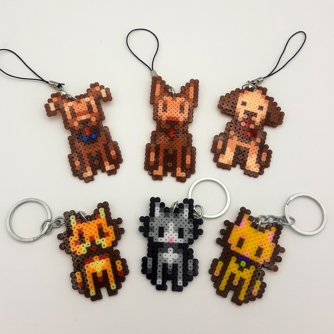 Stardew Valley Cat / Dog Keychains - Etsy