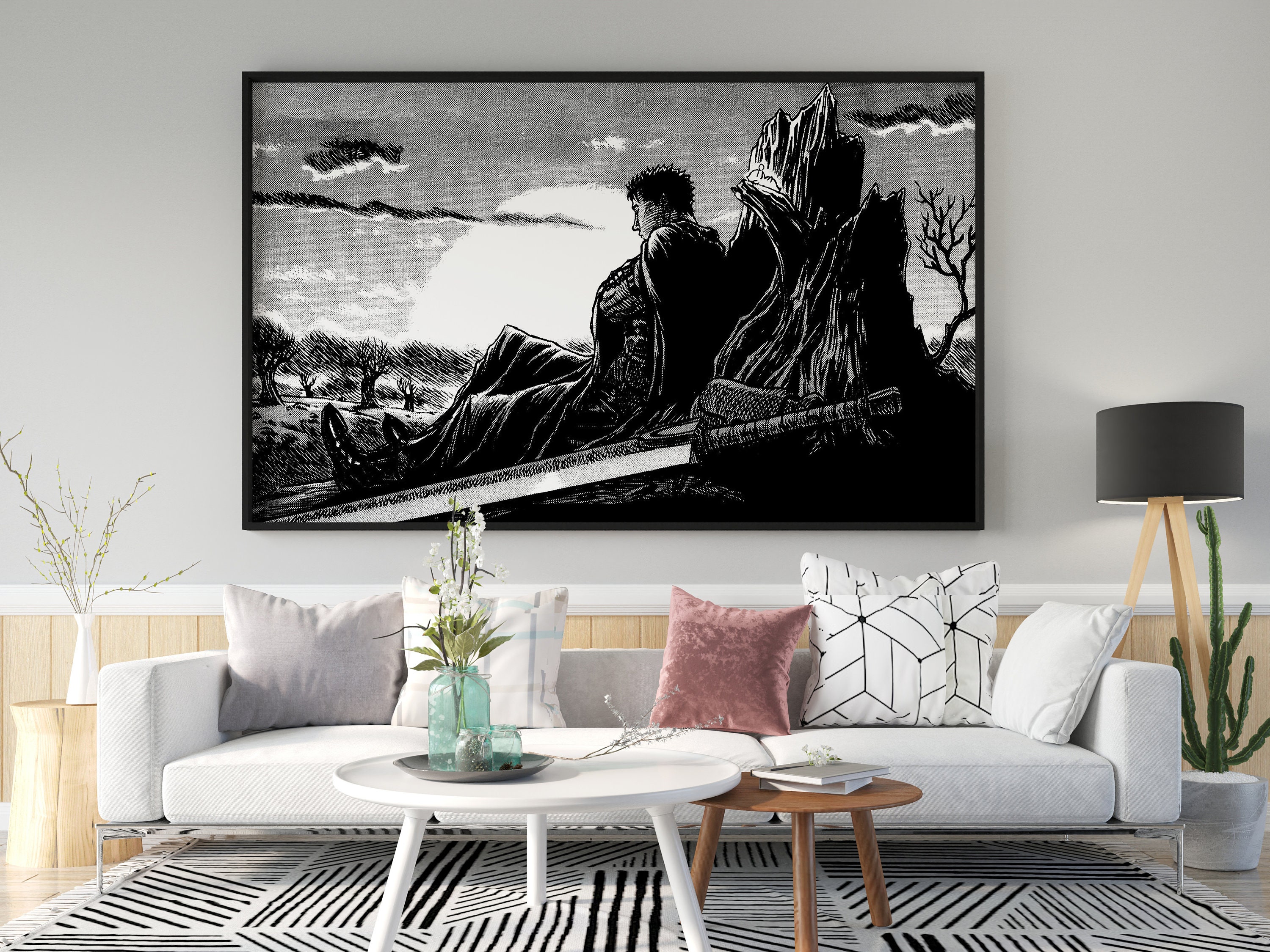 Berserk Manga Canvas Prints for Sale