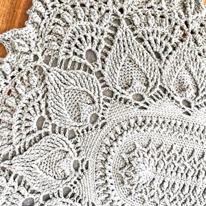 Oval Hand-Made-to-Order Crocheted Rug