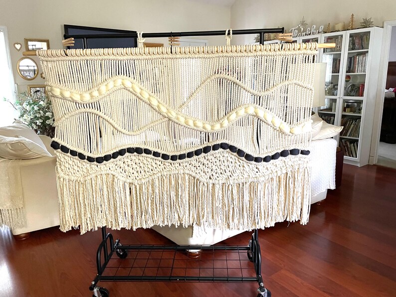 Macrame and Wool Wall Hanging - Etsy