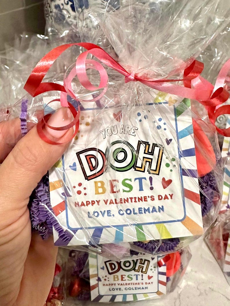 New Tags Custom Gift Tag Printable Template Etsy