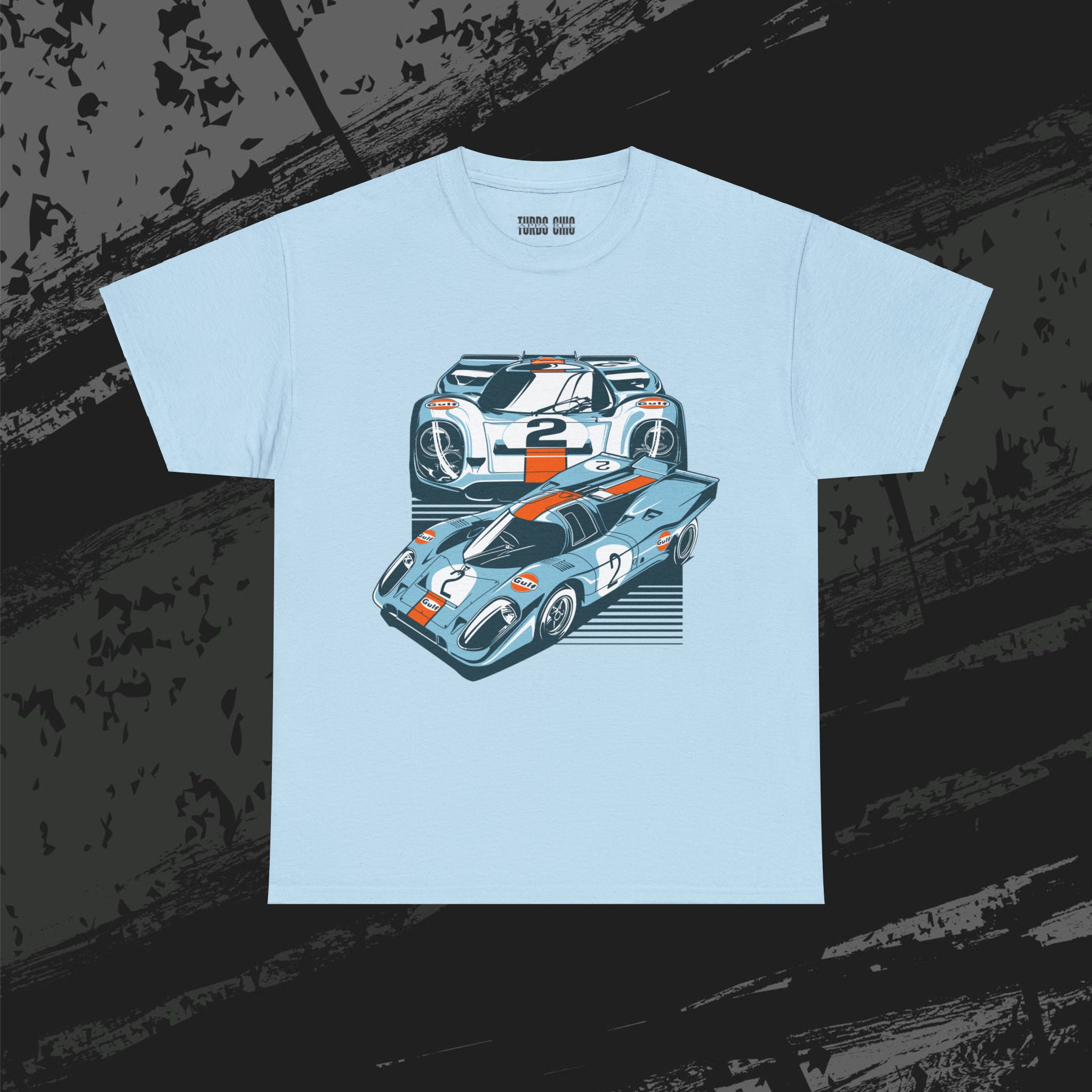 Porsche 917 Gulf T shirt Unisex Heavy Cotton Tee Etsy