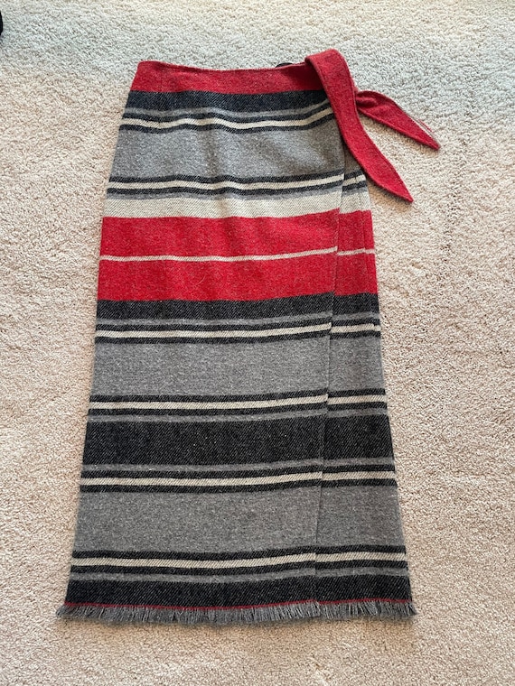 Ralph Lauren Blanket Wrap Skirt