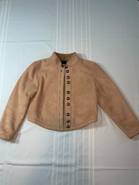 1980s Mandarin Collar Waist-length Jacket