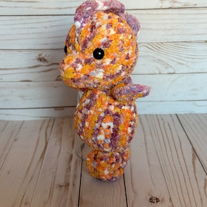 Caballito de mar de ganchillo