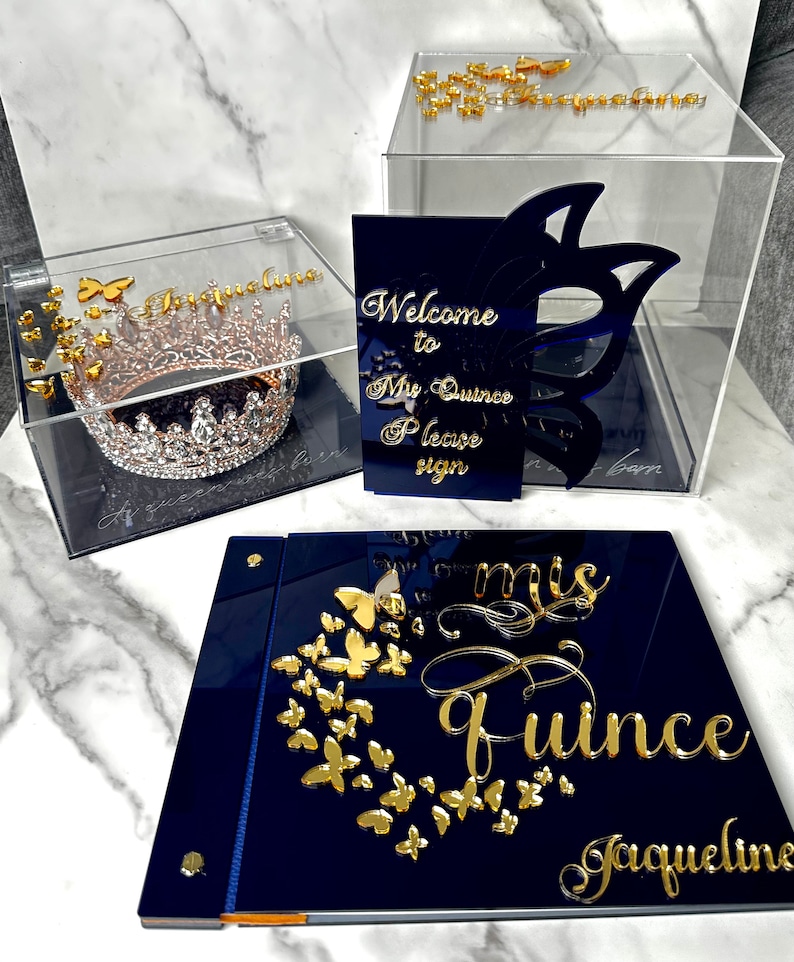 Quinceañera Butterfly quinceañera Shoe Box quinceañera Etsy