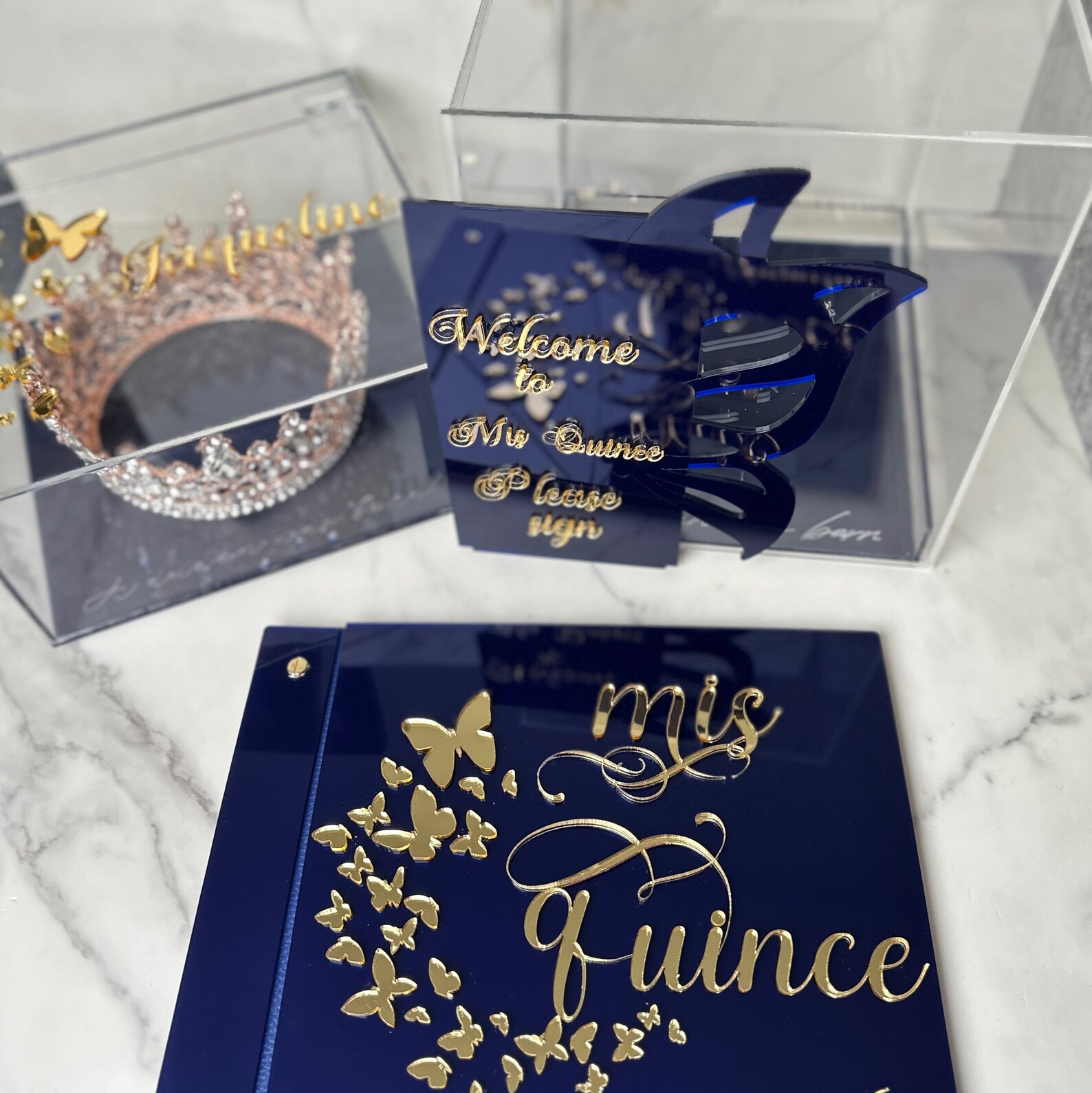 Quinceañera Butterfly quinceañera Shoe Box quinceañera Etsy