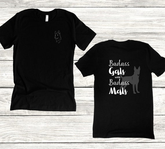 Gals With Mals Shirt Belgian Malinois T-Shirt Gals With Mals Shirt Belgian Malinois T-Shirt